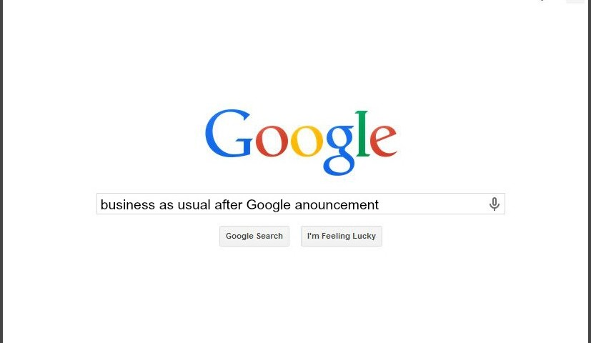 Google Announcements